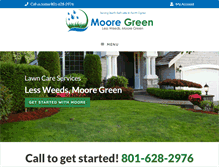 Tablet Screenshot of getmooregreen.com